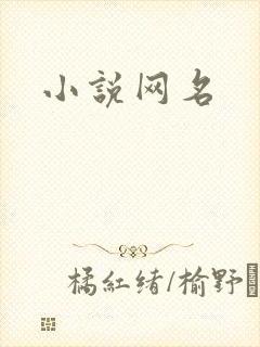 小说网名封面
