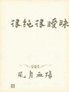 很纯很暧昧小说