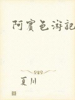 阿宾色游记封面
