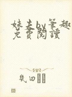 妹夫by笔趣阁免费阅读封面