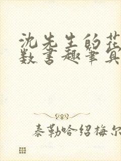 沈先生的花式调数书趣笔冥鸿封面