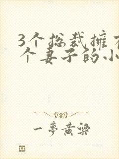 3个总裁拥有一个妻子的小说