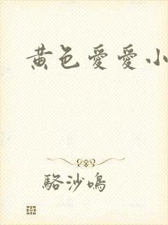 黄色爱爱小说封面