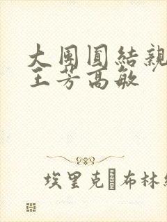 大团圆结亲情会王芳高敏