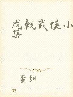 戊戟武侠小说全集封面