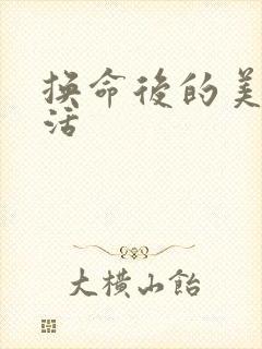 换命后的美好生活封面