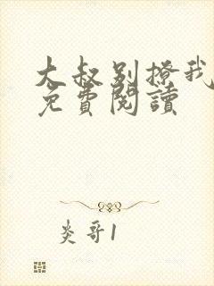 大叔别撩我小说免费阅读封面