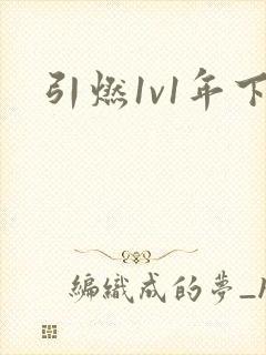 引燃1v1年下封面