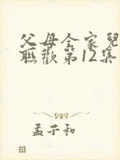 父母全家儿女大联欢第12集封面