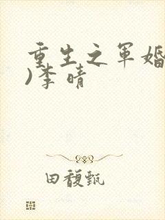 重生之军婚(h)李晴