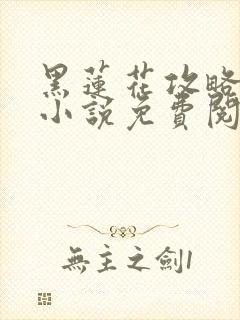 黑莲花攻略手册小说免费阅读