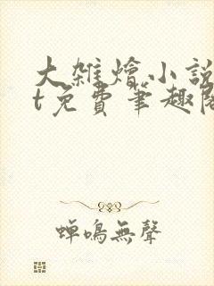 大杂烩小说txt免费笔趣阁