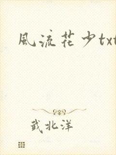 风流花少txt