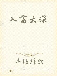 入禽太深封面