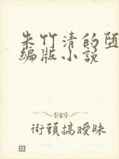 朱竹清的堕落改编版小说