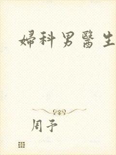 妇科男医生小说封面