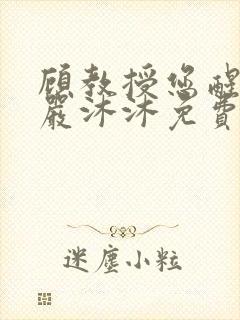 顾教授您醒了吗严沐沐免费阅读全文小说