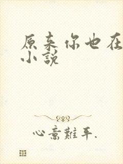 原来你也在这里小说