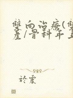 双向治疗(双/产/骨科年上)