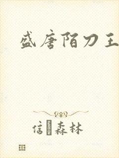 盛唐陌刀王封面