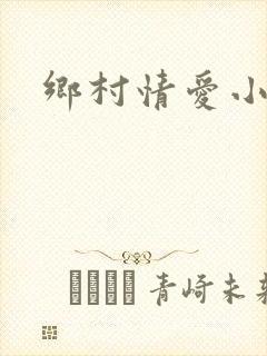 乡村情爱小说