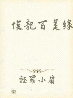 俊龙百美缘小说