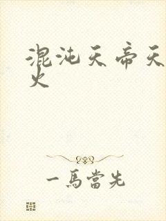 混沌天帝天地大火封面