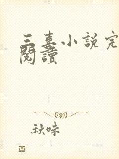 三喜小说完整版阅读