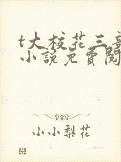 t大校花三部曲小说免费阅读全文