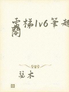 电梯1v6笔趣阁封面