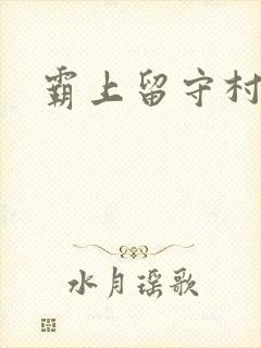 霸上留守村妇封面