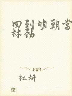 回到明朝当王爷林劲