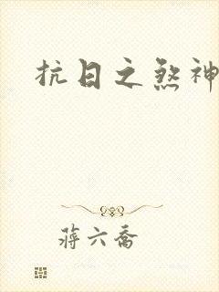 抗日之煞神传奇封面