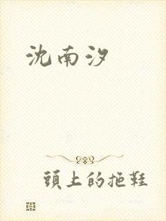 沈南汐
