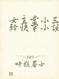 女主当小三的高干快穿小说禾火火封面