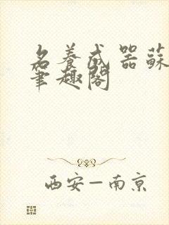 名养成器苏沫沫笔趣阁