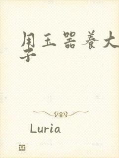 用玉器养大的皇子