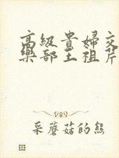 高级贵妇交换俱乐部王祖芹