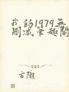 我的1979无删减笔趣阁封面
