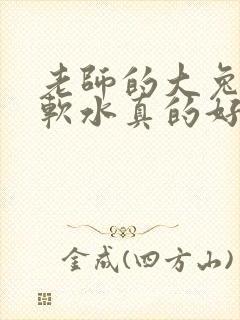 老师的大兔子好软水真的好多