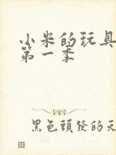 小米的玩具日记第一季