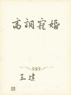 高调宠婚