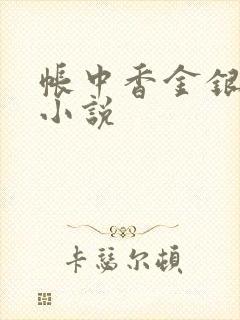 帐中香金银花露小说封面