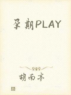 孕期PLAY封面