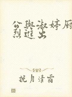 公与淑婷厨房猛烈进出