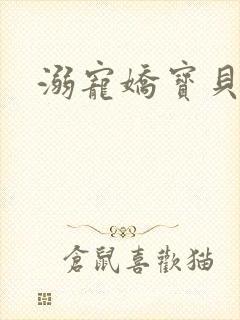 溺宠娇宝贝封面