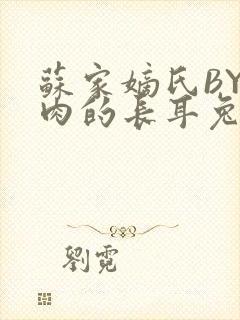 苏家嫡氏BY吃肉的长耳兔