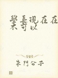 学长现在在上课不可以