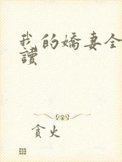我的娇妻全文阅读