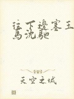 往下边塞玉器骑马沈驰